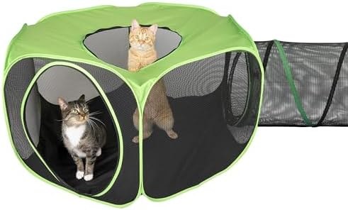Kitty City Large Catio Combo, Play Pen & Play Cube