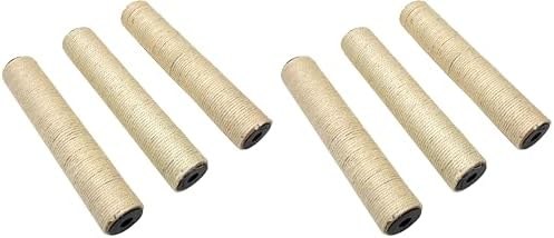 Sisal posts (2 × 3-pack)