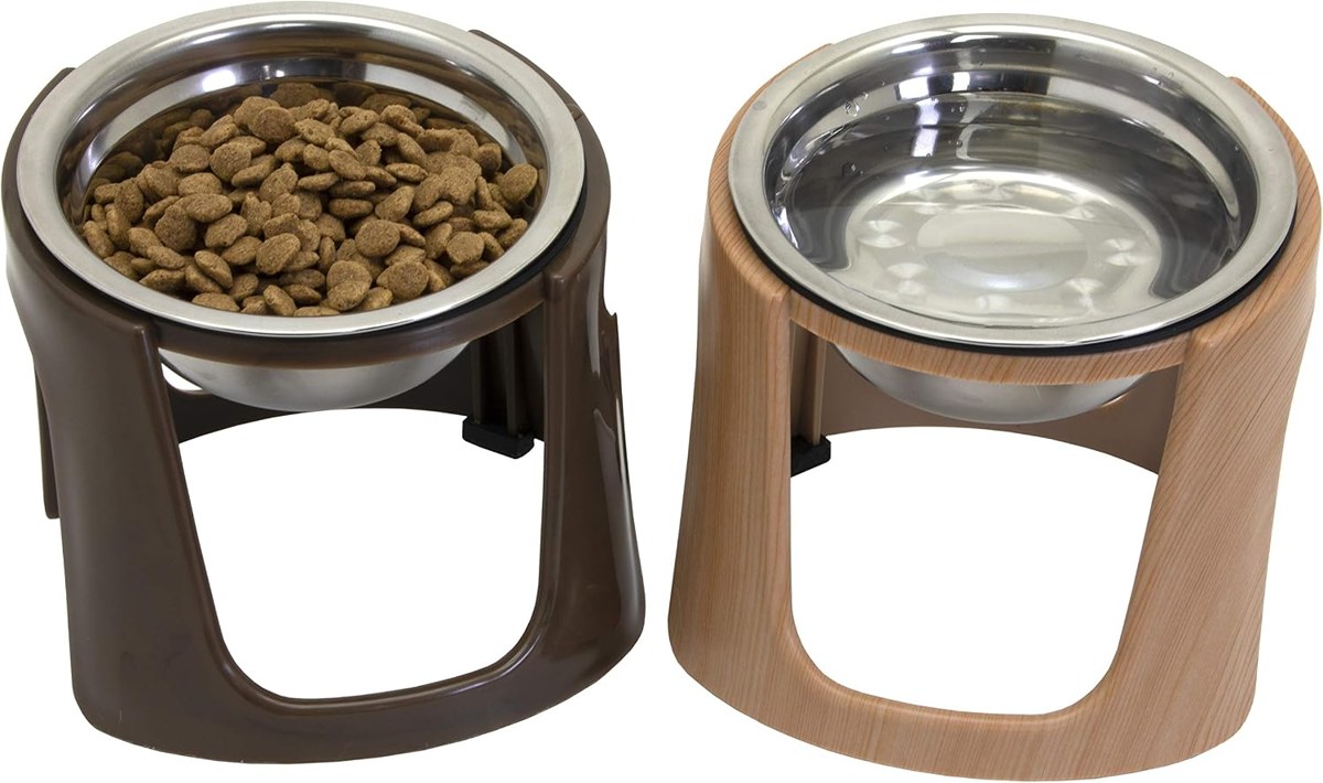 SportPet Raised Stainless Steel Bowls